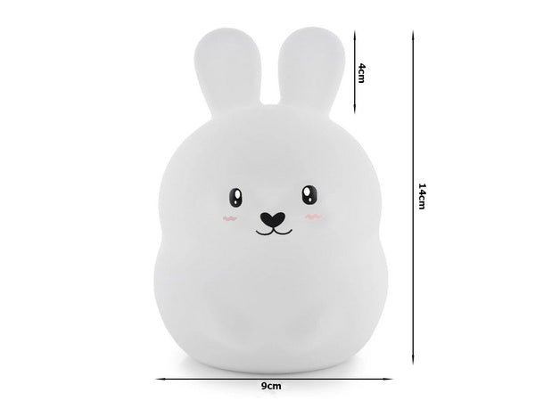 Vaikų naktinė šviesa buvo triušis liesti rgb nuotolinio valdymo pultas