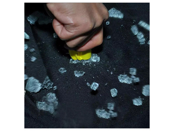 Gyvybės apsaugos plaktukas, raktų žiedas, peilis