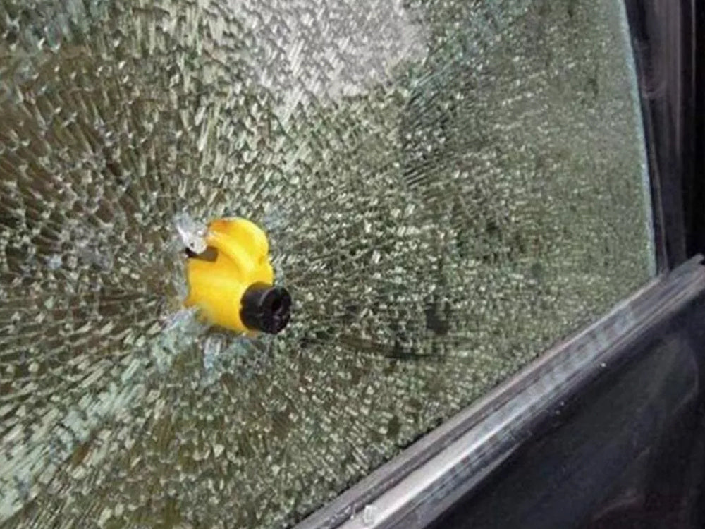 Gyvybės apsaugos plaktukas, raktų žiedas, peilis