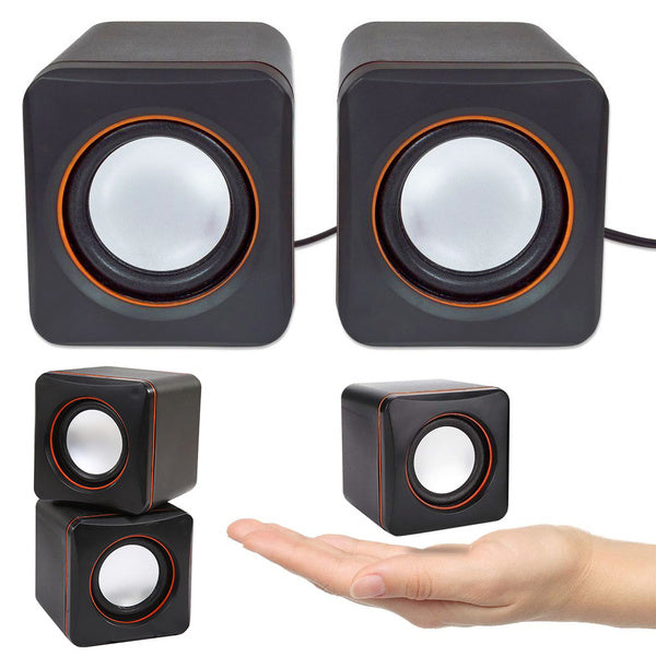 Kompiuterio garsiakalbiai pc 2.0 lizdas maitinimas usb