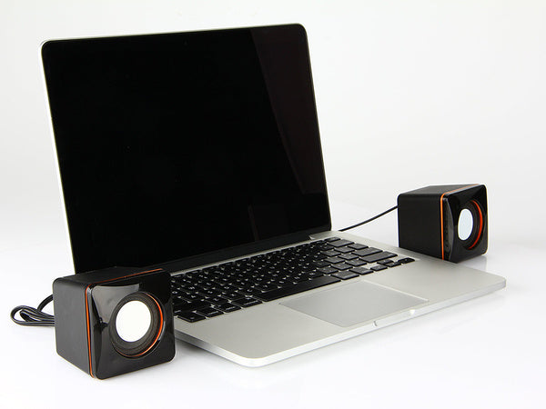 Kompiuterio garsiakalbiai pc 2.0 lizdas maitinimas usb