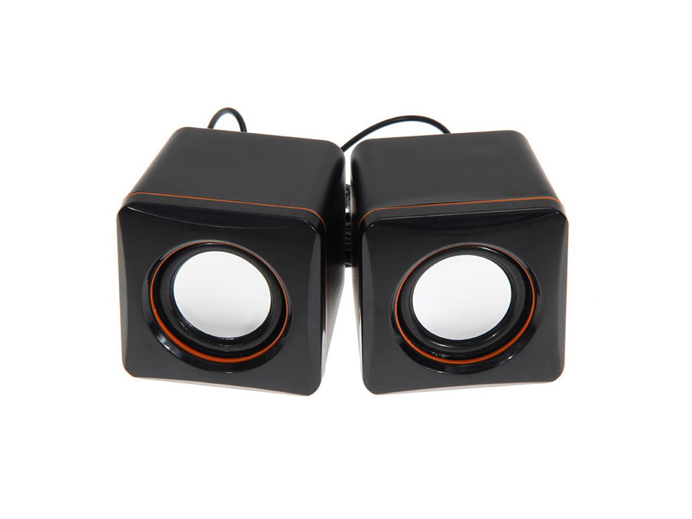 Kompiuterio garsiakalbiai pc 2.0 lizdas maitinimas usb