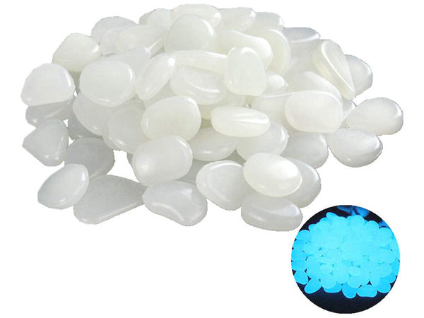 Fluorescentiniai šviesos akmenys 100 vnt.