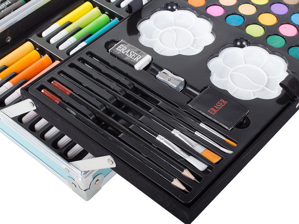 Menininkų rinkinys tapybai dėžutėje 145 vnt.