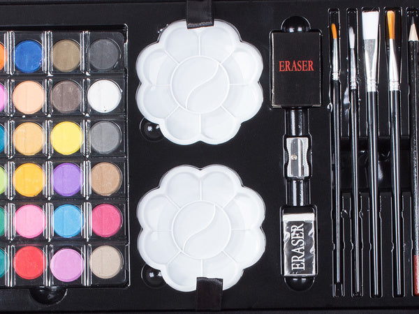 Menininkų rinkinys tapybai dėžutėje 145 vnt.