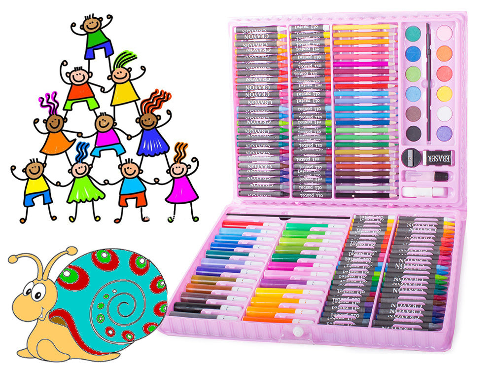 Artist's set painting case 168 vnt.