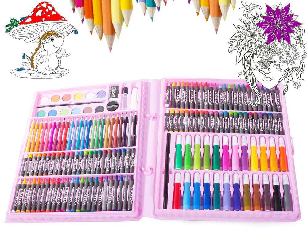 Artist's set painting case 168 vnt.