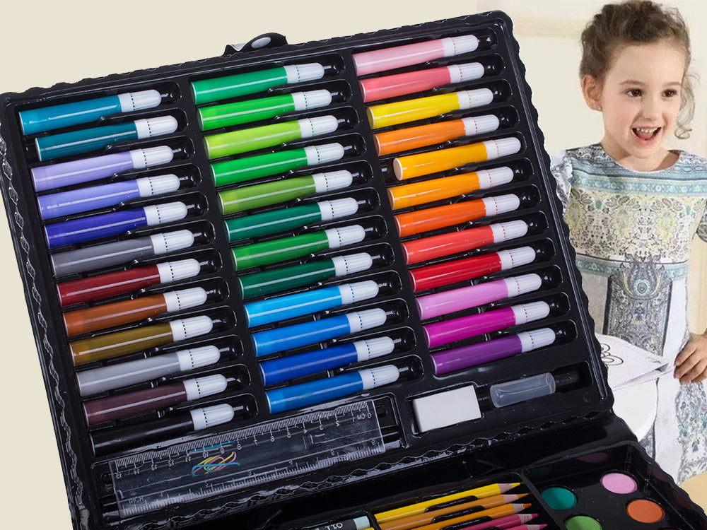 Menininkų rinkinys tapybai dėžutėje 150 vnt.