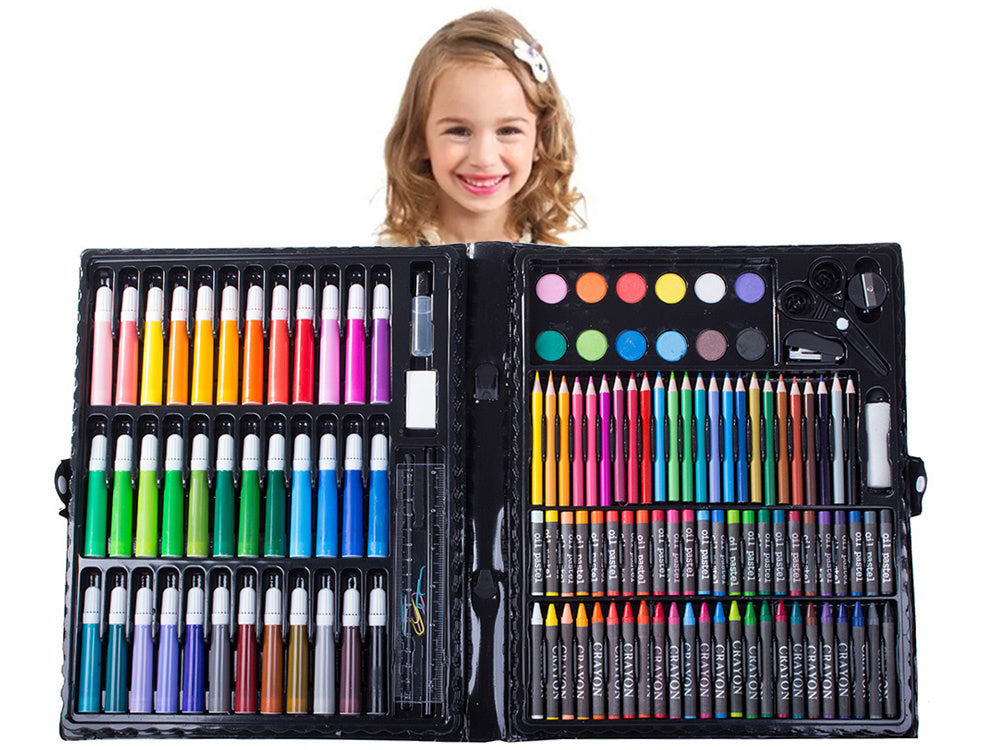 Menininkų rinkinys tapybai dėžutėje 150 vnt.