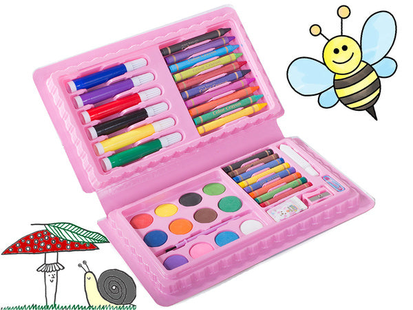 Menininkų rinkinys tapybai dėžutėse 42 vnt., Rožinė, Szín, Rózsaszín