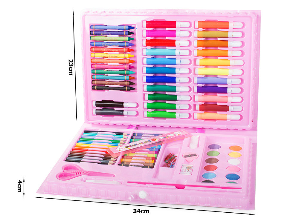 Menininkų rinkinys tapybai dėžutėje 86 vnt., Rožinė, Szín, Rózsaszín