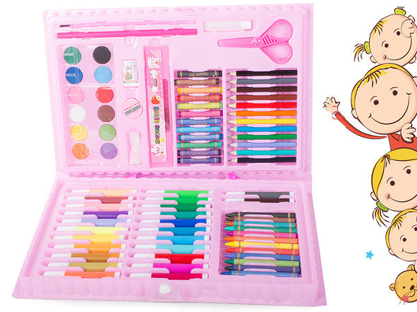 Menininkų rinkinys tapybai dėžutėje 86 vnt., Rožinė, Szín, Rózsaszín