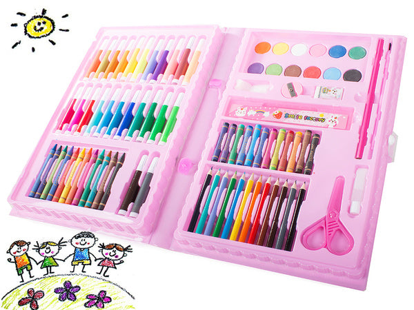 Menininkų rinkinys tapybai dėžutėje 86 vnt., Rožinė, Szín, Rózsaszín