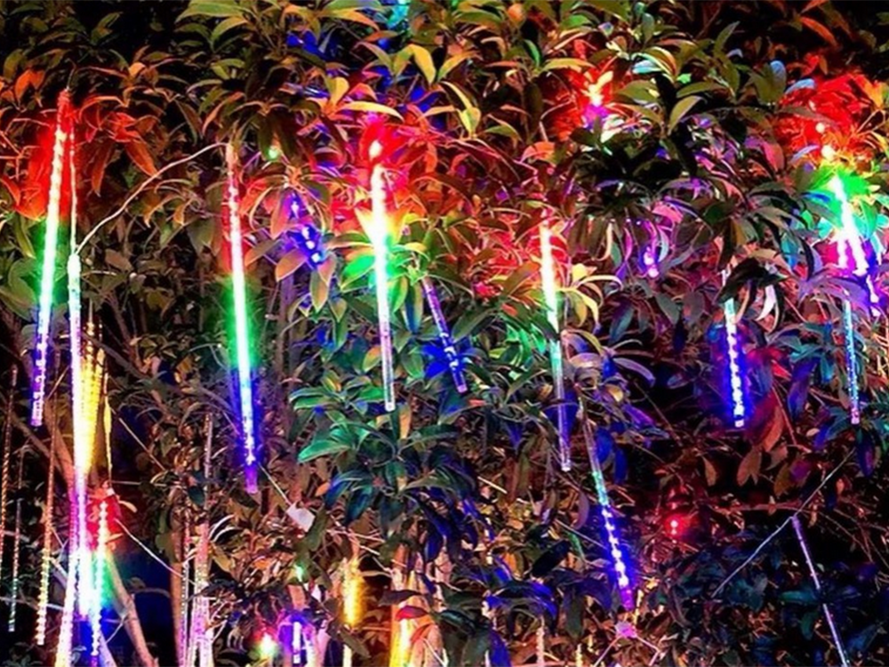 Meteory led dropping snow lamp 50cm ip44, Įvairiaspalvis, Szín, Sokszínű