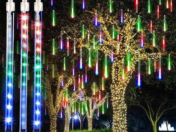 Meteory led dropping snow lamp 50cm ip44, Įvairiaspalvis, Szín, Sokszínű