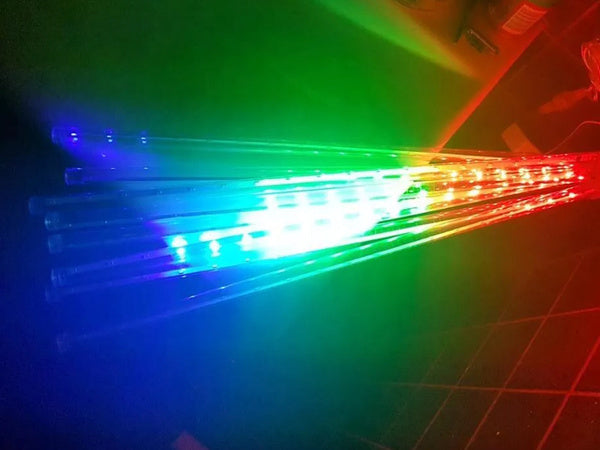 Meteory led dropping snow lamp 50cm ip44, Įvairiaspalvis, Szín, Sokszínű