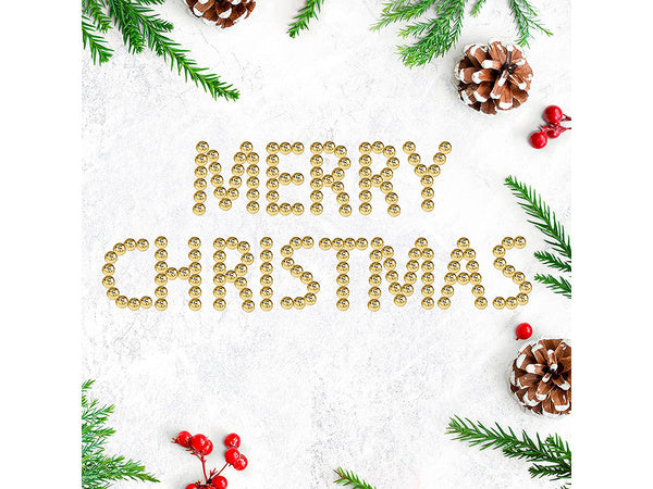 Kalėdų eglutės grandinėlės karoliukai girlianda nendrės, Auksinis, Szín, Aranysárga