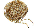 Kalėdų eglutės grandinėlės karoliukai girlianda nendrės, Auksinis, Szín, Aranysárga