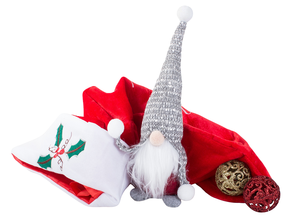 Kalėdų nykštukas kalėdų nykštukas po kalėdų eglute, Pilka, Szín, Szürke