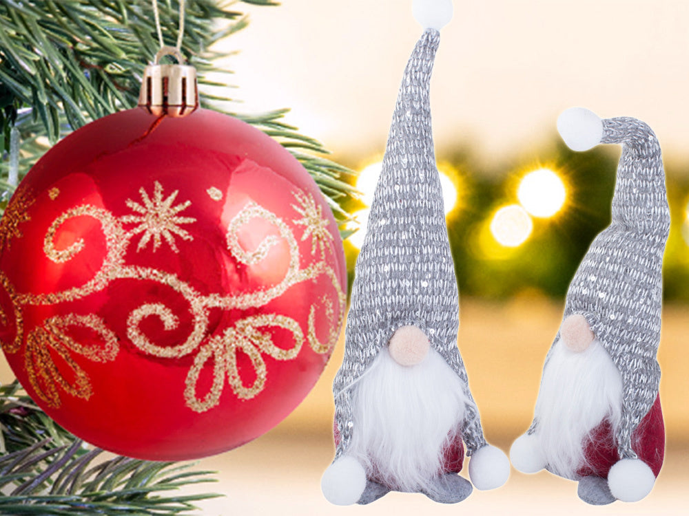 Kalėdų nykštukas kalėdų nykštukas po kalėdų eglute, Pilka, Szín, Szürke