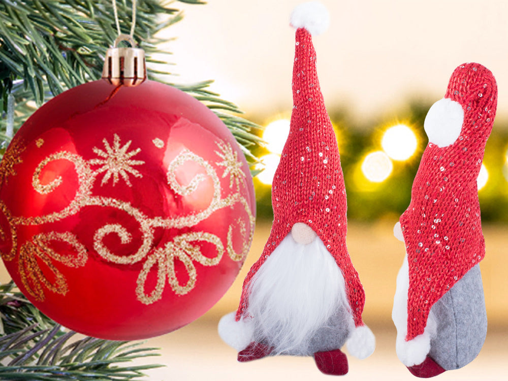 Kalėdų nykštukas kalėdų nykštukas po kalėdų eglute, Raudona, Szín, Piros