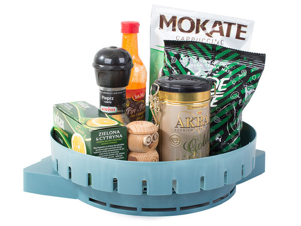 Vonios kambario pasukama lentyna virtuvės organizatorius