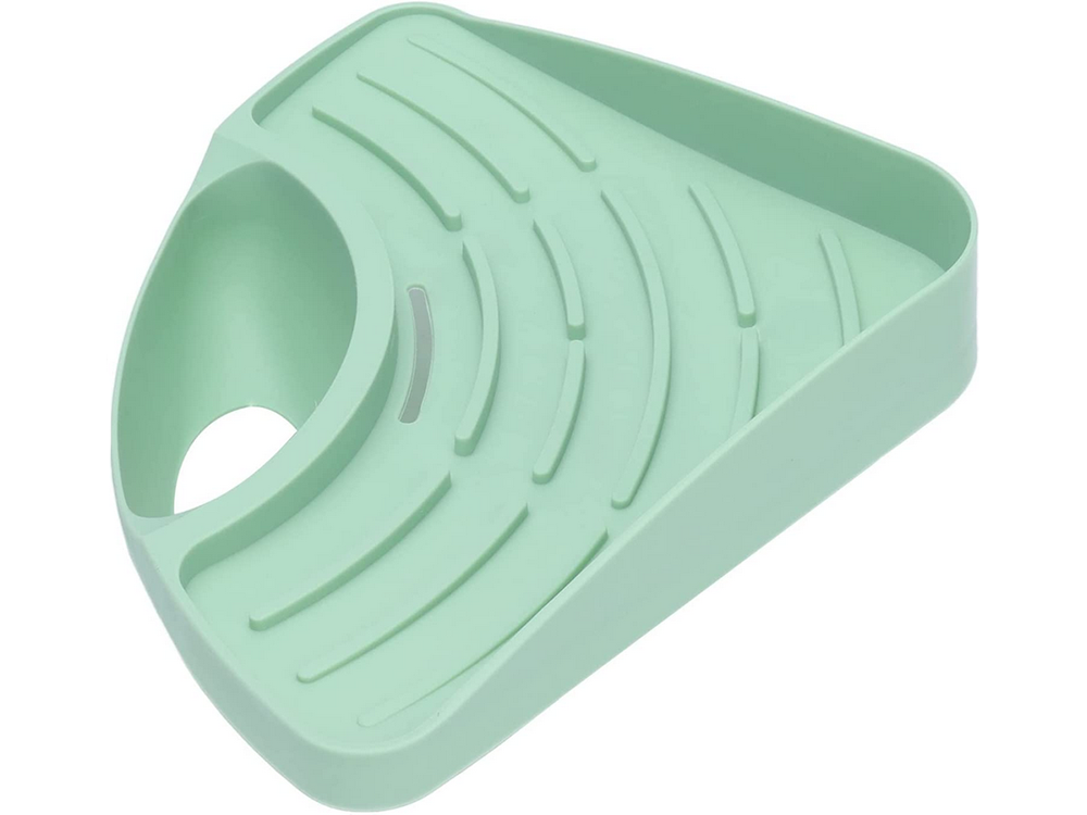 Kriauklės organizatoriaus lentyna virtuvės kampinis nusausintuvas