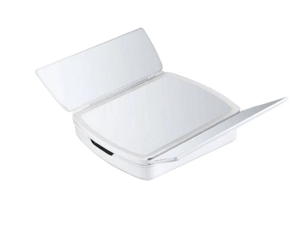 Apšviestas makiažo led kosmetikos veidrodis