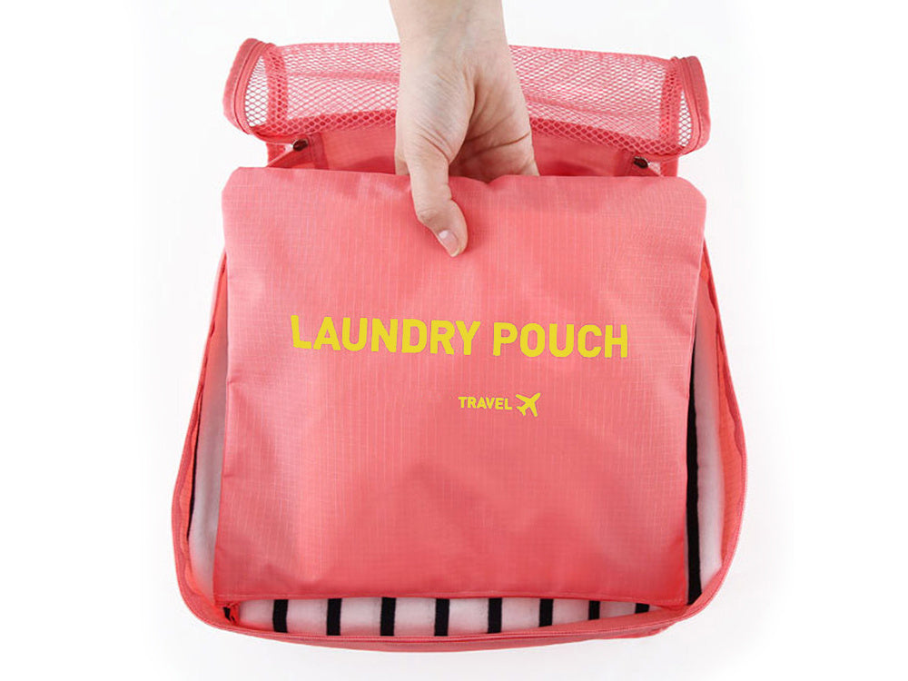 Kelionės organizatoriai skalbinių maišeliams x6
