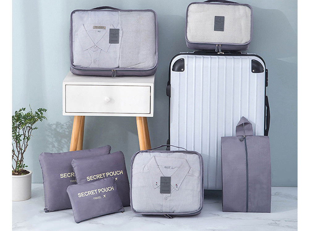 Kelionės organizatoriai skalbinių maišeliams x6