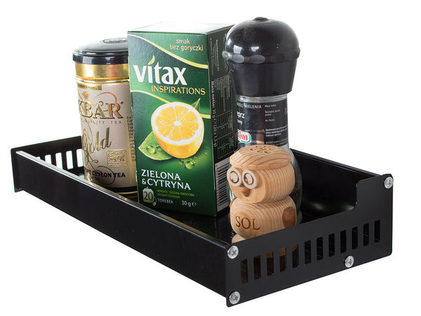 Sieninė virtuvės lentyna prieskoniams