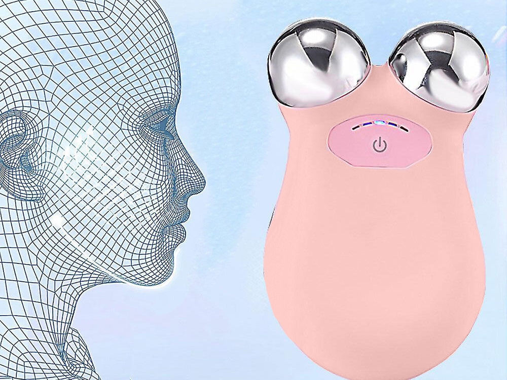 Ultragarsinis veido valymo masažuoklis 4in1