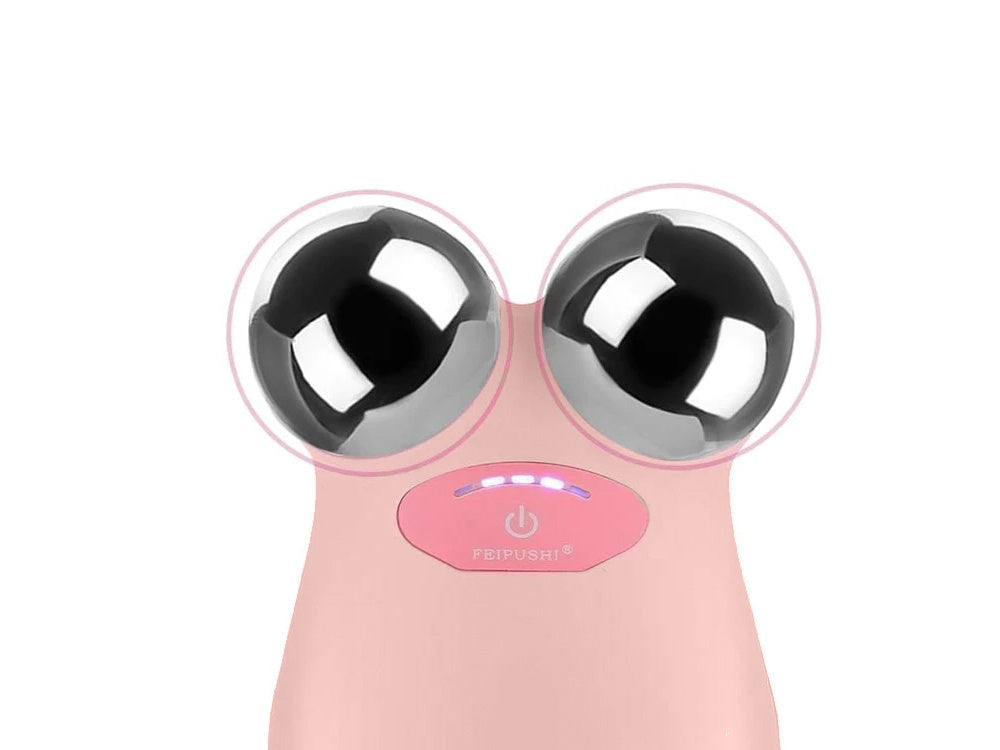 Ultragarsinis veido valymo masažuoklis 4in1