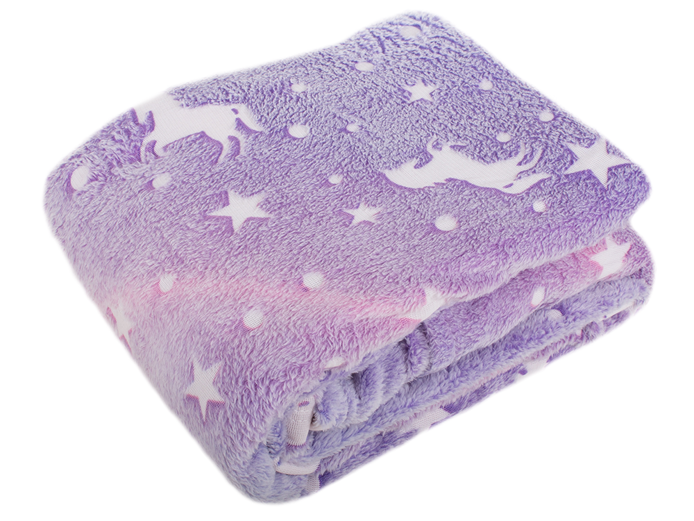 Minkšta antklodė lovatiesė šviečianti 150x180