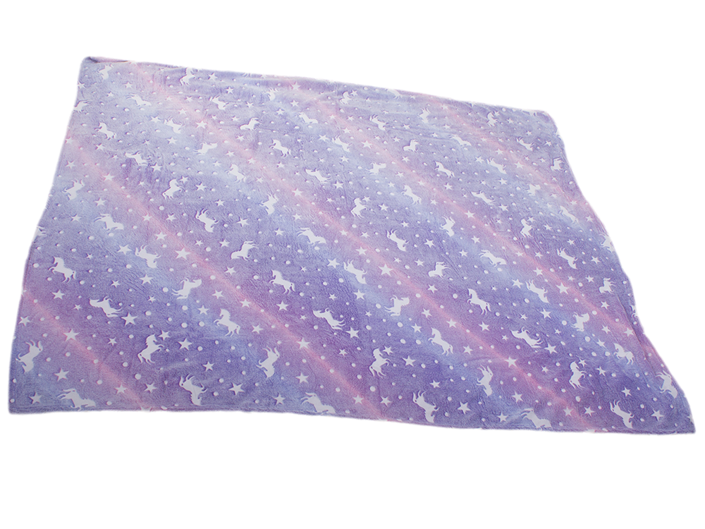 Minkšta antklodė lovatiesė šviečianti 150x180