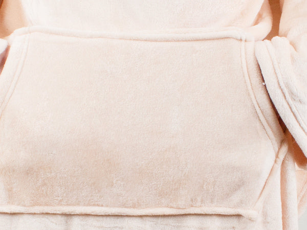 Vilnonė antklodė su rankovėmis šilta antklodė megztinis 140x200