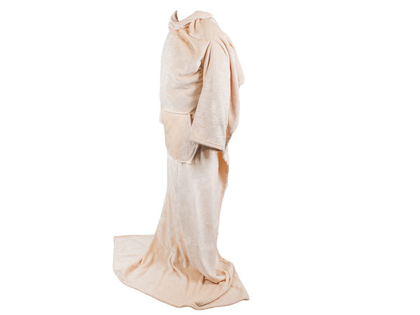 Vilnonė antklodė su rankovėmis šilta antklodė megztinis 140x200