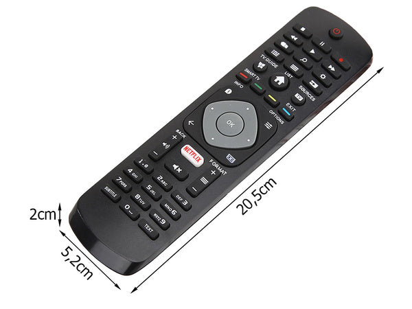 Universalus nuotolinio valdymo pultas televizoriui smart 4k uhd