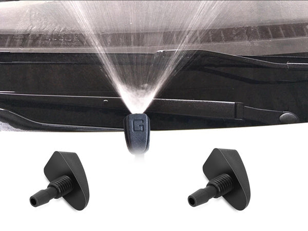 Universalūs priekinio stiklo plovimo purkštukai