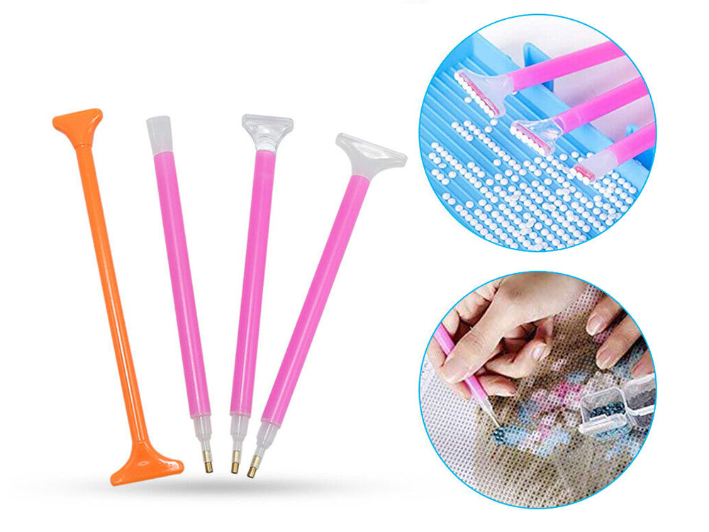 Deimantų siuvinėjimo priedų rinkinys deimantų tapyba