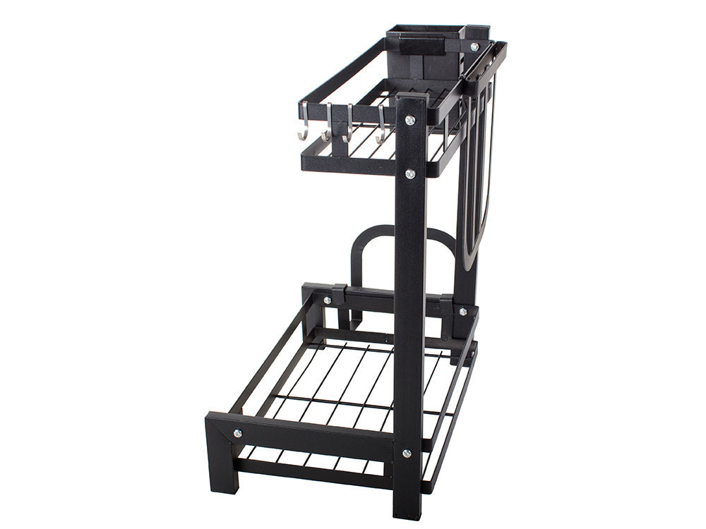 Virtuvės lentyna palėpėje virtuvės stovas organizatorius