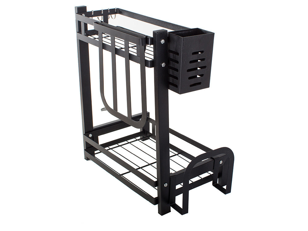 Virtuvės lentyna palėpėje virtuvės stovas organizatorius