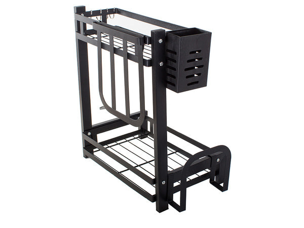 Virtuvės lentyna palėpėje virtuvės stovas organizatorius