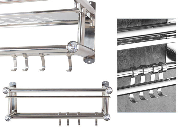 Vonios lentyna kabantis dušo organizatorius