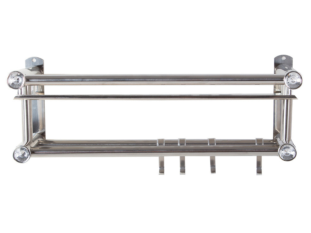 Vonios lentyna kabantis dušo organizatorius