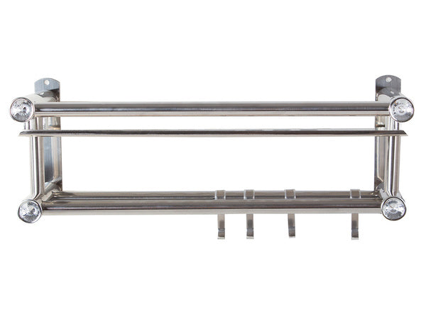 Vonios lentyna kabantis dušo organizatorius