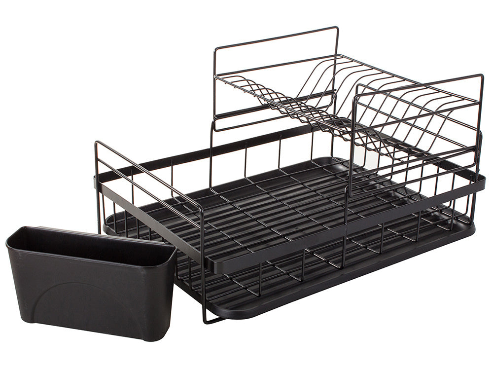 Dvigubo aukšto nusausintuvas su padėklu