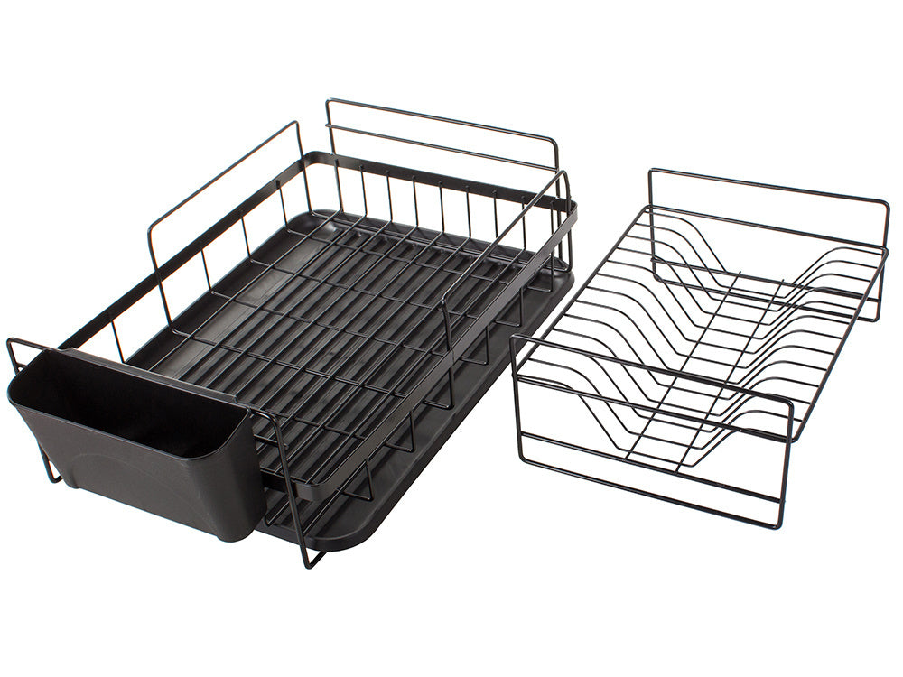 Dvigubo aukšto nusausintuvas su padėklu