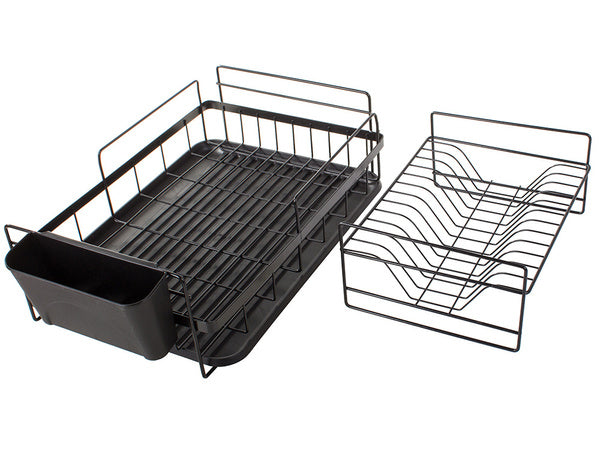 Dvigubo aukšto nusausintuvas su padėklu