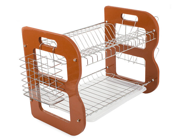 Dviaukštė indaplovė džiovyklė medinė